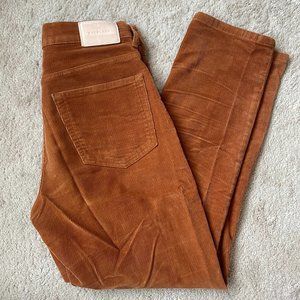 Everlane Cheeky Straight Corduroy Pant - Acorn